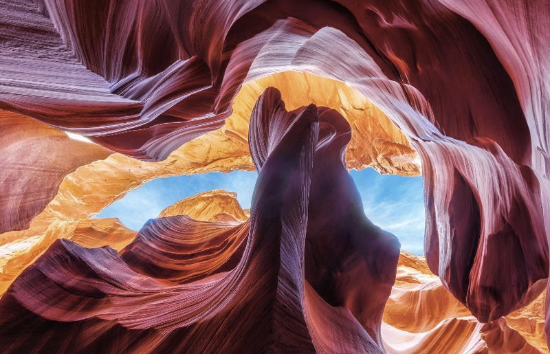 Los más increíbles efectos de luz en la naturaleza. 