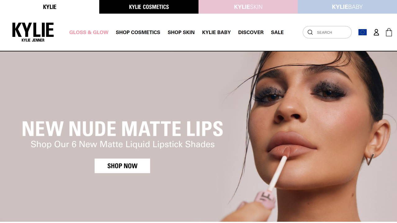 KylieCosmetics.com Online-Shop