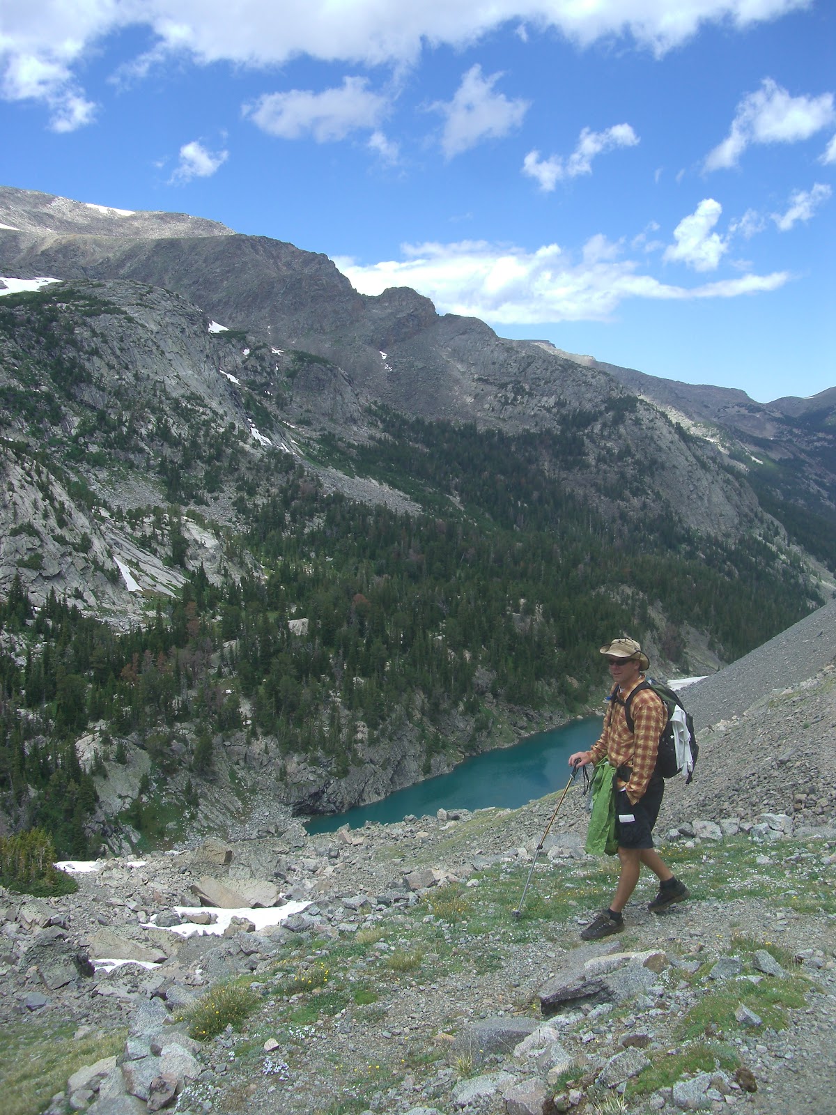 Hiking in the Beartooth Mountains