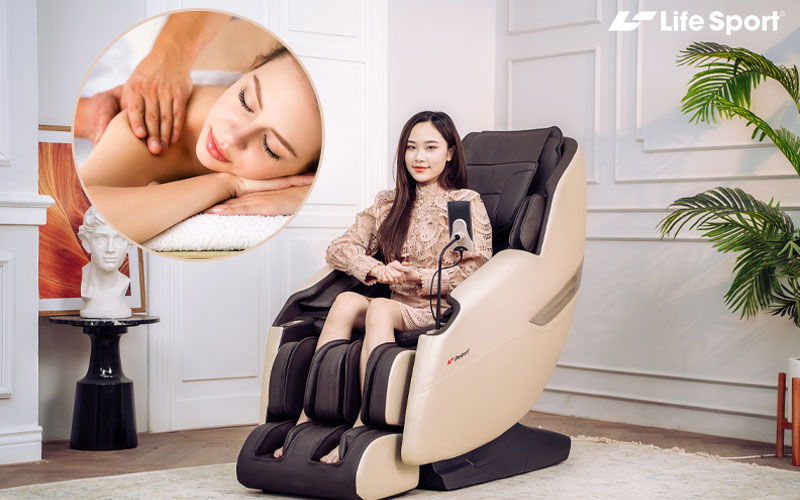 Ghế massage Life Sport LS-500 rung lắc đa cấp động