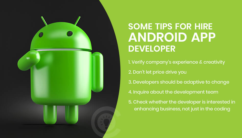 some tips for hire android app developer