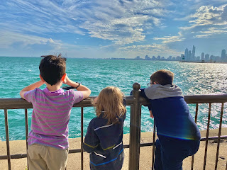 CH. "Navy Pier, Boys." 2021. Edited.