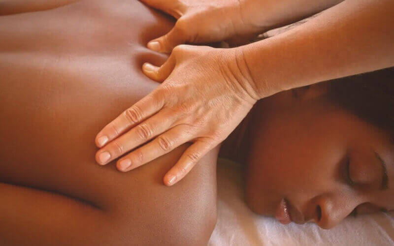 Targeted pressure point manipulation in Danang Body Massage