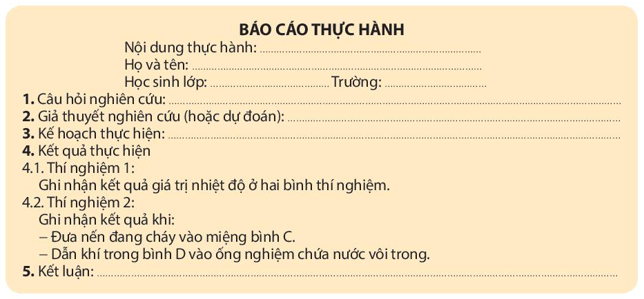 Giải KHTN 7 Bài 26: Thực hành về hô hấp tế bào ở thực vật thông qua sự nảy mầm của hạt Chân trời sáng tạo