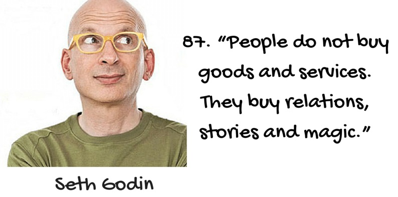 Seth Godins Quote on Storytelling