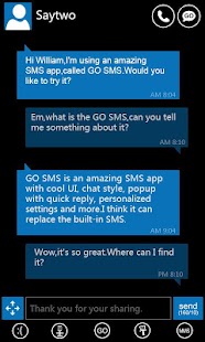 Download GO SMS Pro WP7 Theme apk