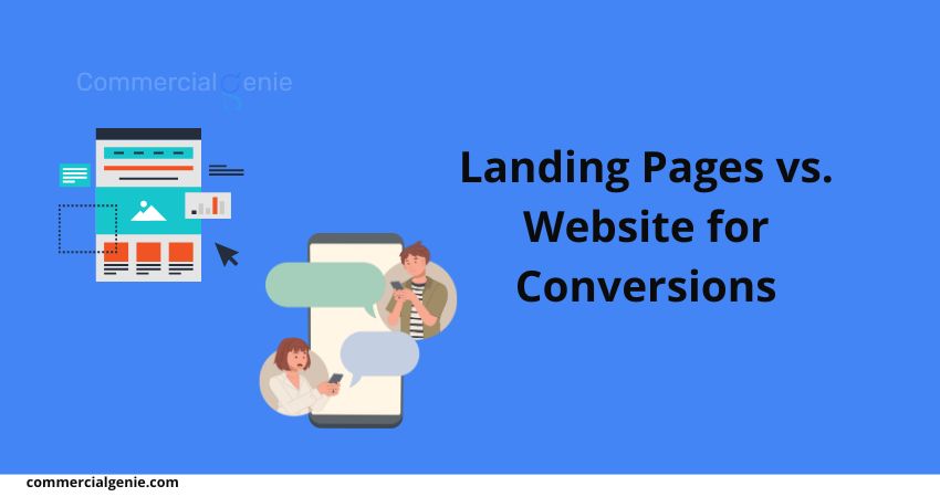 Landing Pages vs. Website for Conversions