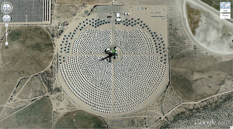 太陽能領域50個驚人的發現在谷歌地球上