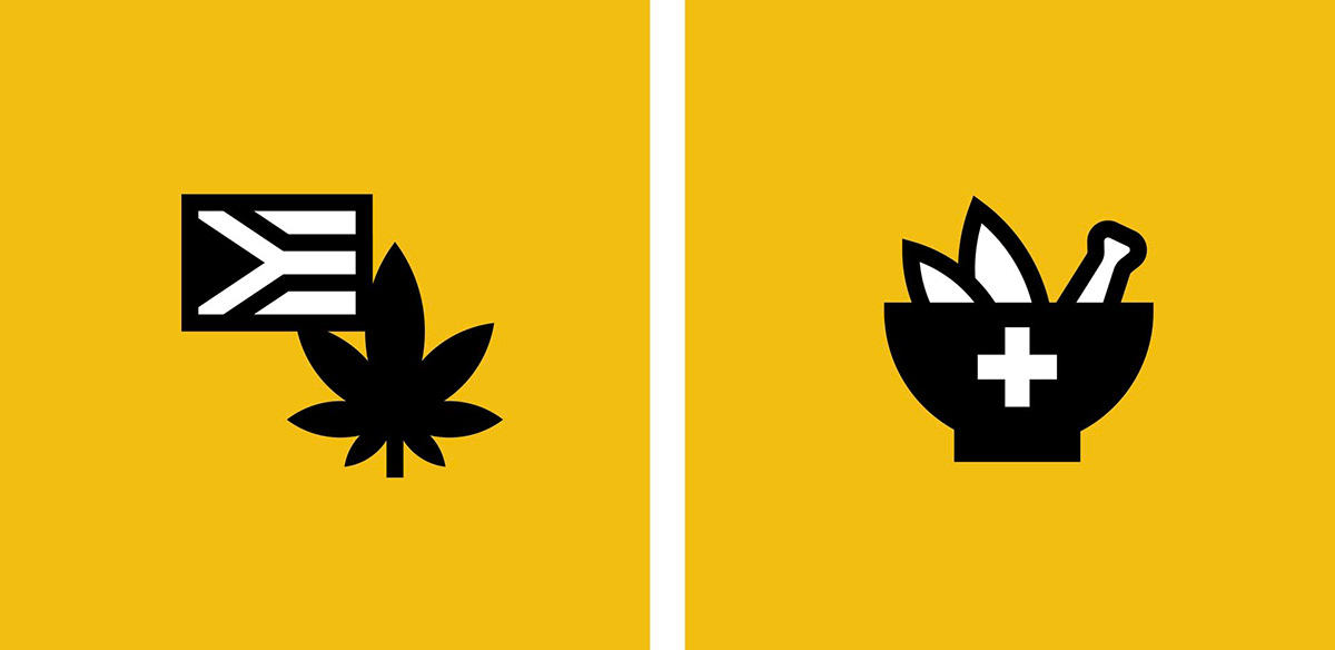 african Business Cards cannabis CBD Flowers geometric Identity Design miminalist Stationery Web Design 