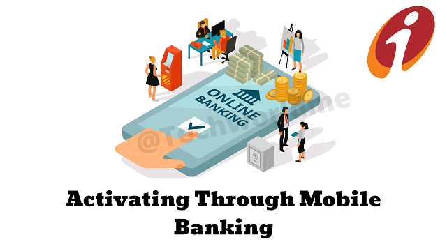 How to activate icici credit card through Mobile Banking