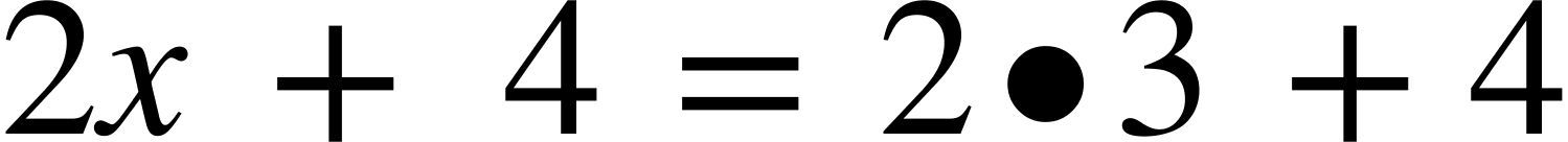 A numerical expression.