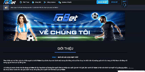 Nhà cái Fabet – Sân chơi cá cược số 1 Việt Nam