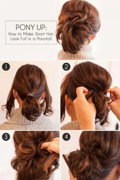 Full Ponytail Hairstyle for girls