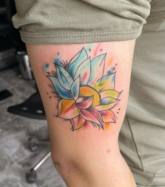 Joy Incredible Lotus Flower Tattoo Designs