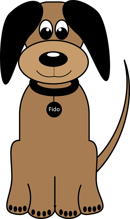 Free vector graphic: Animal, Canine, Cartoon, Dog, Fido - Free ...