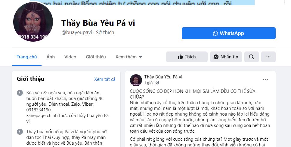 Thầy Pá Vi ở đâu?