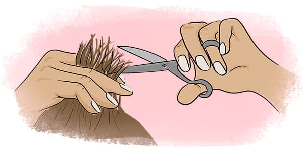 Faites-vous couper les cheveux régulièrement