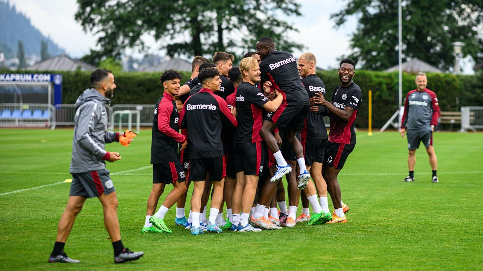 Bayer Leverkusen have a young squad brimming with talent