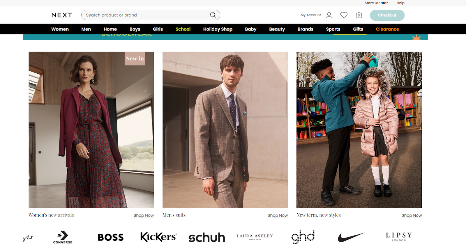 Next Official Site: Online Fashion, Kids Clothes & Homeware