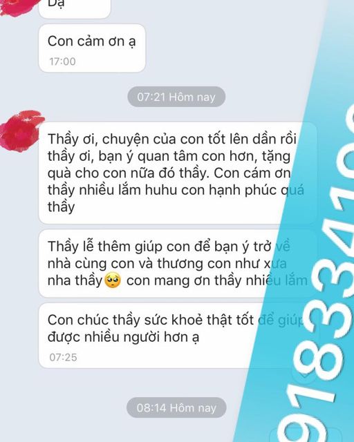 Đang vui vẻ, bỗng nhiên đợt này anh ấy ốm rồi tối qua nhắn cho con. Bảo là anh muốn đi xa 1 thời gian. Là anh còn yêu 