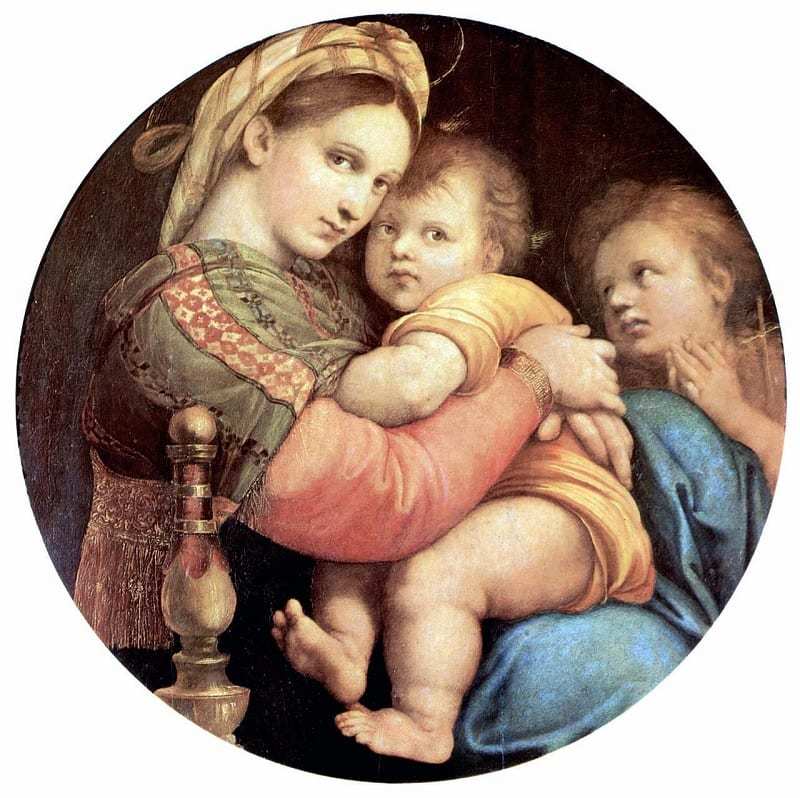 Madonna of the Chair by Raphael, 1513
