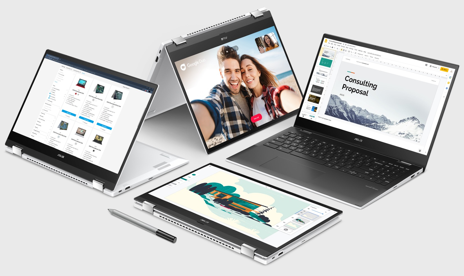 Le Chromebook Asus Flip CX5 va casser la baraque