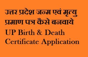 UP Birth & Death Certificate