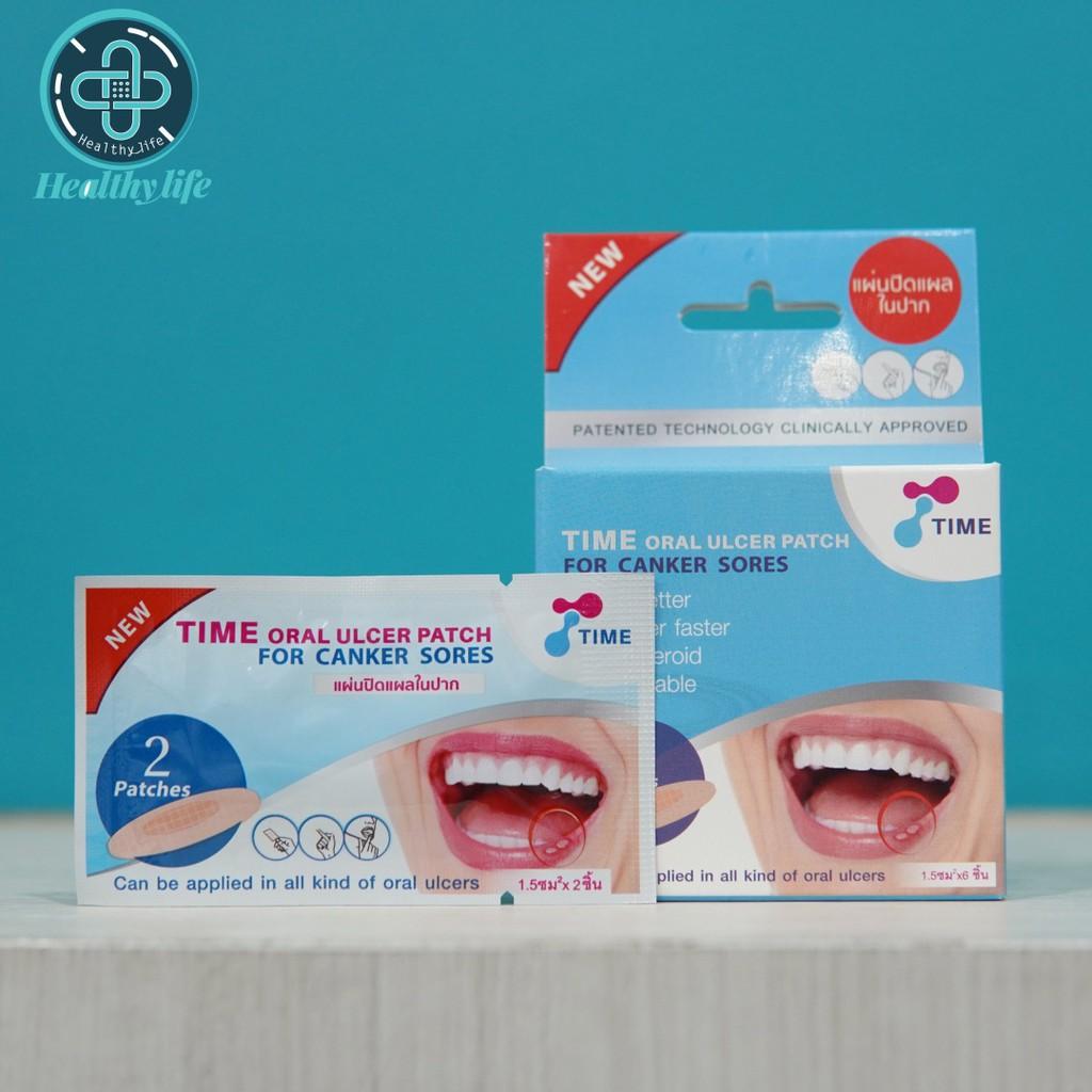 5. TIME ยาแก้ร้อนใน Oral Ulcer Patch 
