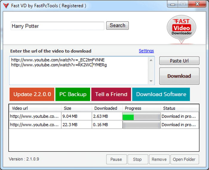 Fast Video Downloader for YouTube