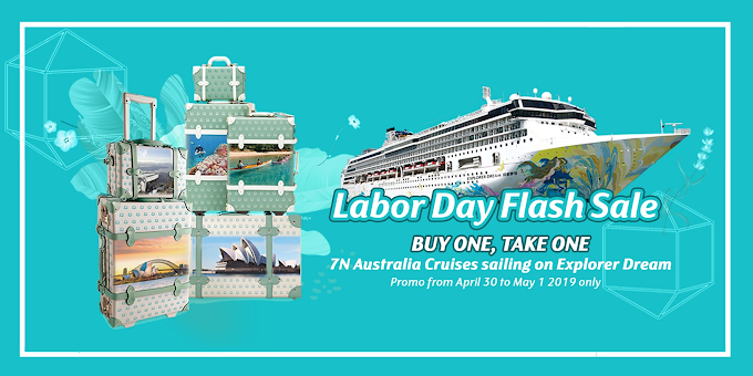 Dream Cruise Flash Sale! Buy one take one 7-night Queensland and Great Barrier Reef Cruises!