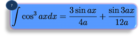 integration formula