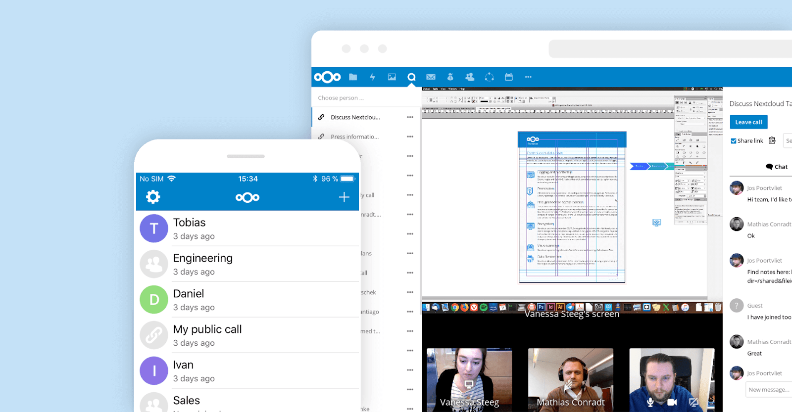 Nextcloud - Ứng dụng cho phép lưu trữ được chia sẻ trực tuyến tự đồng bộ hóa với một thư mực trên máy tính để bàn và thiết bị di động của bạn