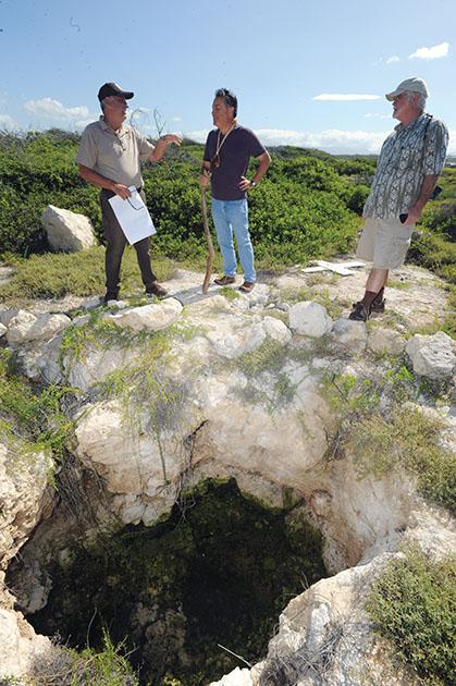 E:\! 0 MCAS Ewa Field Book Archives\! 2020 Ewa Field Park\Ewa Field Historic Park\! 2018 Park Plan\! Archeological Survey\! Ewa Archeological Sites\Ewa Karst Caves\! sink_5.jpg