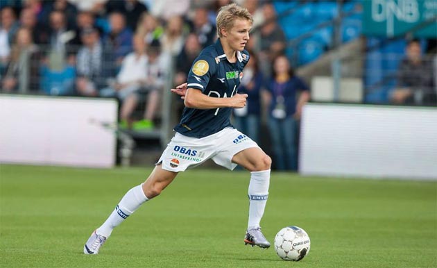 Martin Odegaard at 16