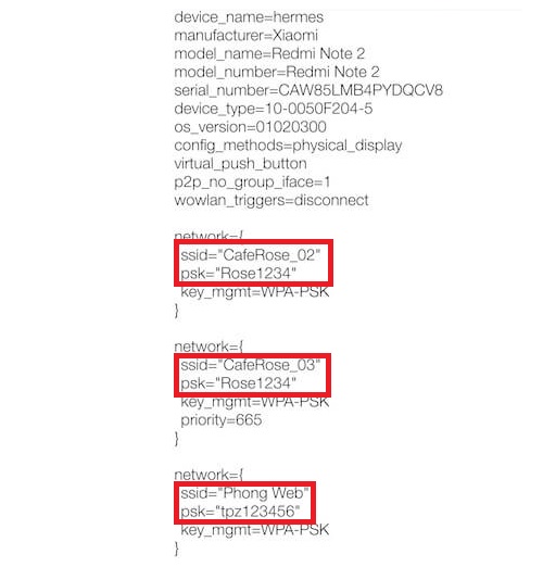 Cách xem pass wifi trên Android với thiết bị chưa Root 2 Cách xem pass wifi trên Android với thiết bị chưa Root 2