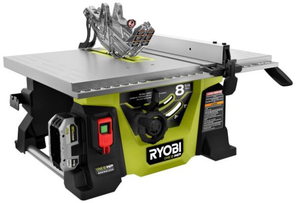 รีวิว เลื่อยตั้งโต๊ะไร้สาย 18V RYOBI 18V Cordless 8 ¼-inch Table Saw1