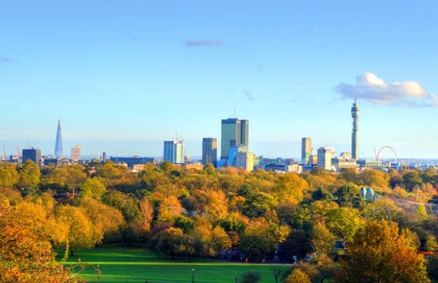 Londyn punkty widokowe primrose Hill