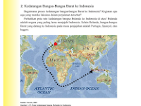 Peta Rute Perjalanan Bangsa Barat Ke Indonesia