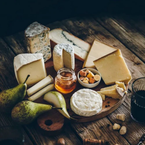 plateau à fromages.