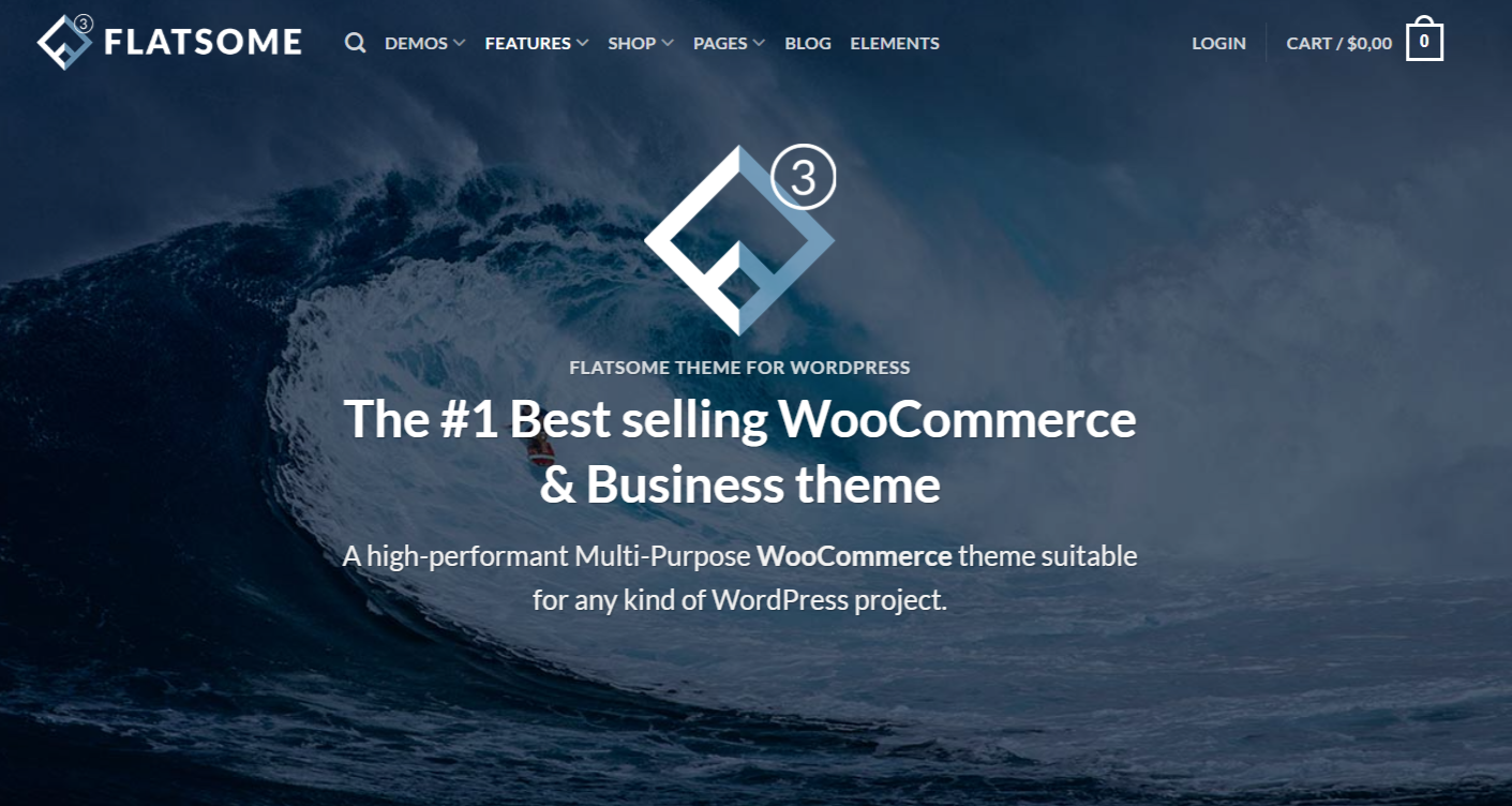 Flatsome best WordPress theme