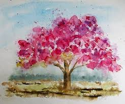 spring tree painting