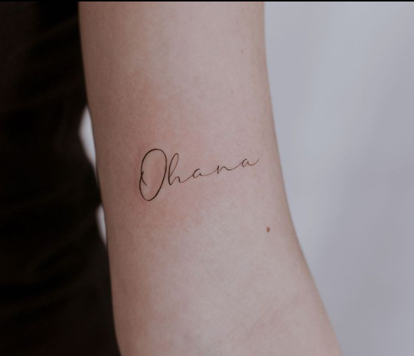 ohana tattoo