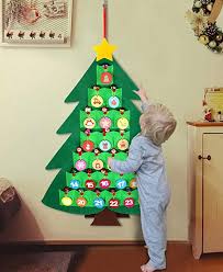 Amazon.com: OurWarm Christmas Advent Calendar for Kids, 2020 24 Days Felt  Christmas Tree Countdown Calendar Flip Pattern and Number for Home Holiday  Christmas Decorations: Home & Kitchen