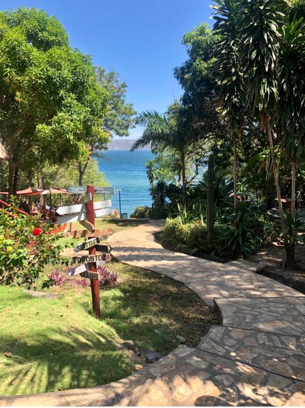 Pathway to Apoyo Lagoon from Laguna Beach Club