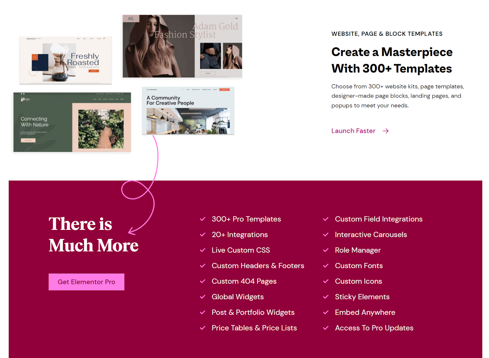 How Much is Elementor Pro - main page features