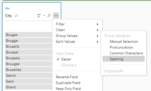 grouping in Tableau prep