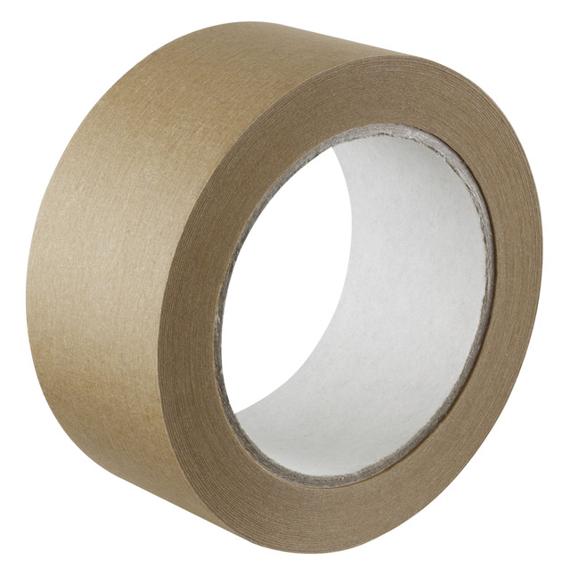 Brown Kraft Paper Tape Self Adhesive Eco Packaging Parcel Tape 24