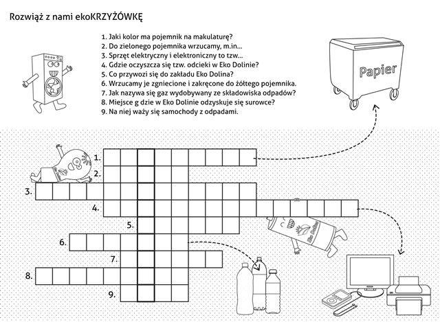 eko krzyżówka dla dzieci - Szukaj w Google | Krzyżówka, Edukacja ...