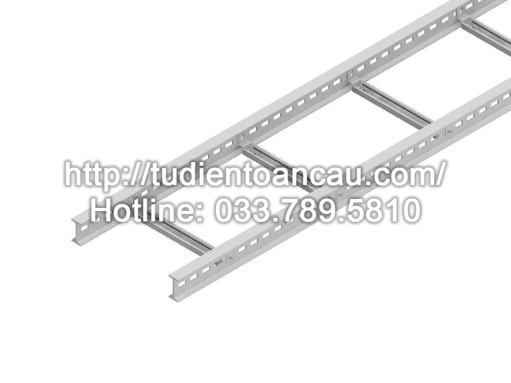 Phân biệt máng cáp và thang máng cáp từ hình ảnh thang cáp