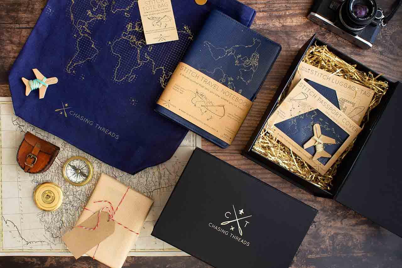 Globetrotter Gift Box - Chasing & Threads